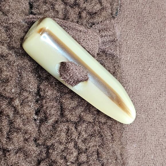 Disney Suede Hooded Sharpa Lined Coat Embroidered Mickey Mouse Large - Picture 4 of 11